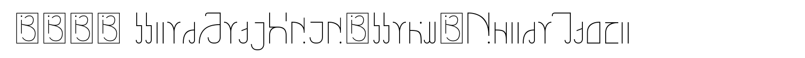 StarRailNeue-Sans-ExtraLight - 英文字体字体